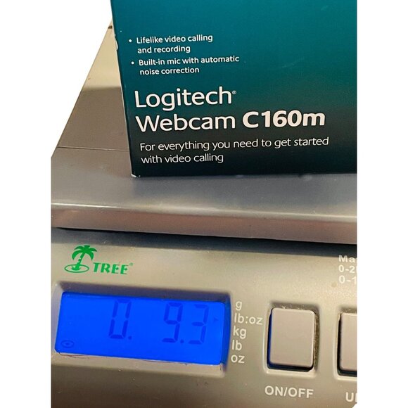Logitech C160m Webcam VGA 1.3MP Photos Built-In Mic Manual Focus PC Video Callin - Picture 7 of 9